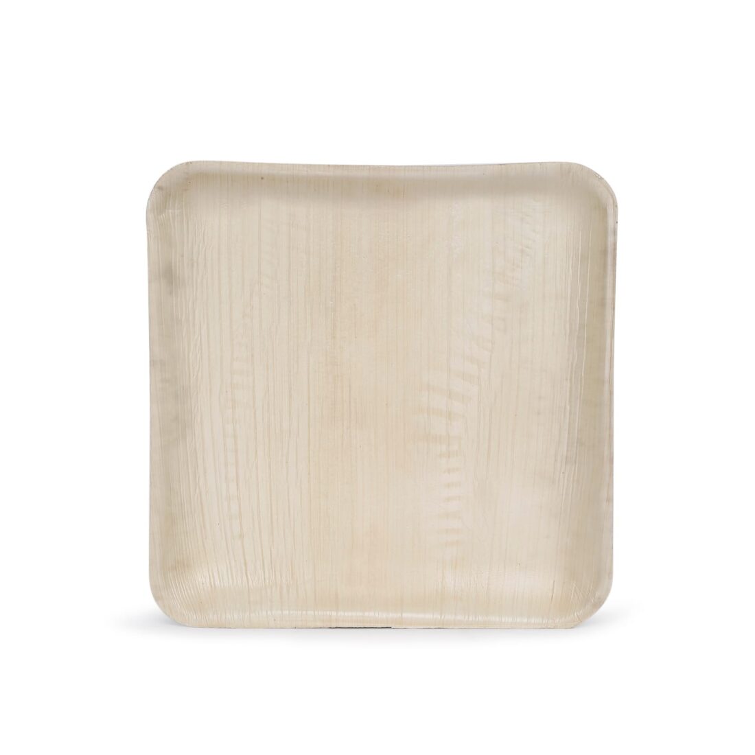7 inch square classic palm leaf plate — Ecodyne wholesale tableware manufacturer