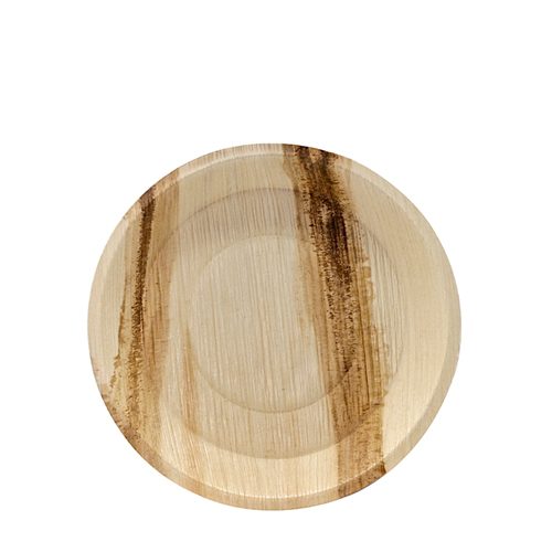 6 inch round standard palm leaf plate — Ecodyne wholesale tableware manufacturer