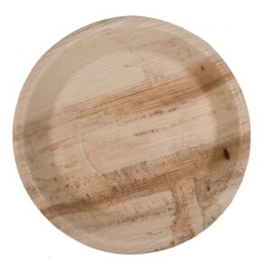 12 inch round standard palm leaf plate — Ecodyne wholesale tableware manufacturer